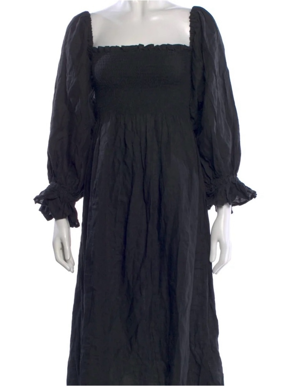 Sleeper Atlanta Linen Dress. Medium. - Picture 2 of 5